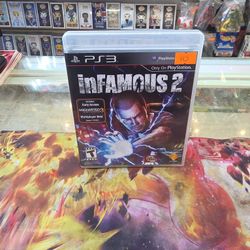 Infamous 2 - Sony Playstation 3 PS3 - Complete w/ Manual CIB
