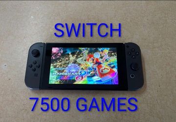 NINTENDO SWITCH with 7500 GAMES INCLUDED