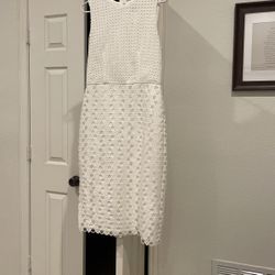 Ann Taylor White Dress 