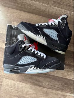Jordan 5 Black Metallic Reimagined sz 7.5