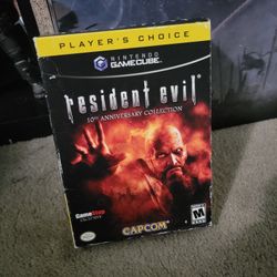 Resident Evil Gamecube 10th Anniversary Collection Gamestop Exclusive