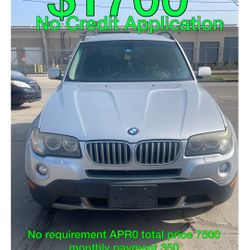 2010 BMW X3 No Credit Application 