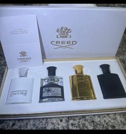 Creed 4 Piece Gift Set For Men New In Box 30ML Per Bottle