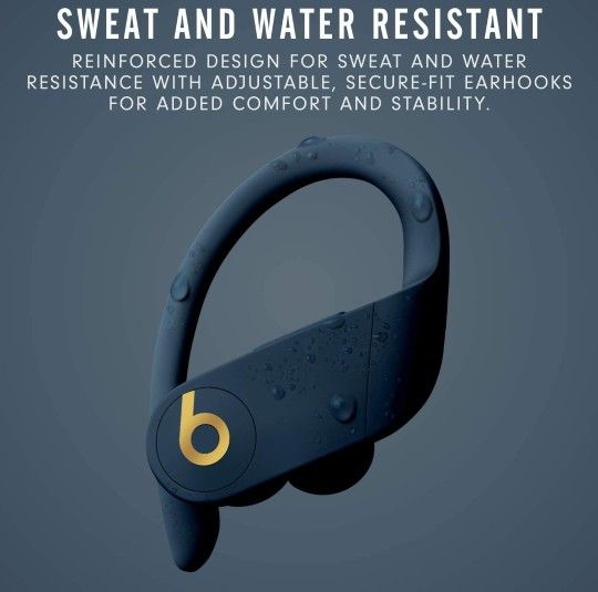 Powerbeats Pro Wireless Earphones - Apple H1 Headphone Chip, Class 1 Bluetooth, 9 Hours of Listening Time, Sweat Resistant Earbuds