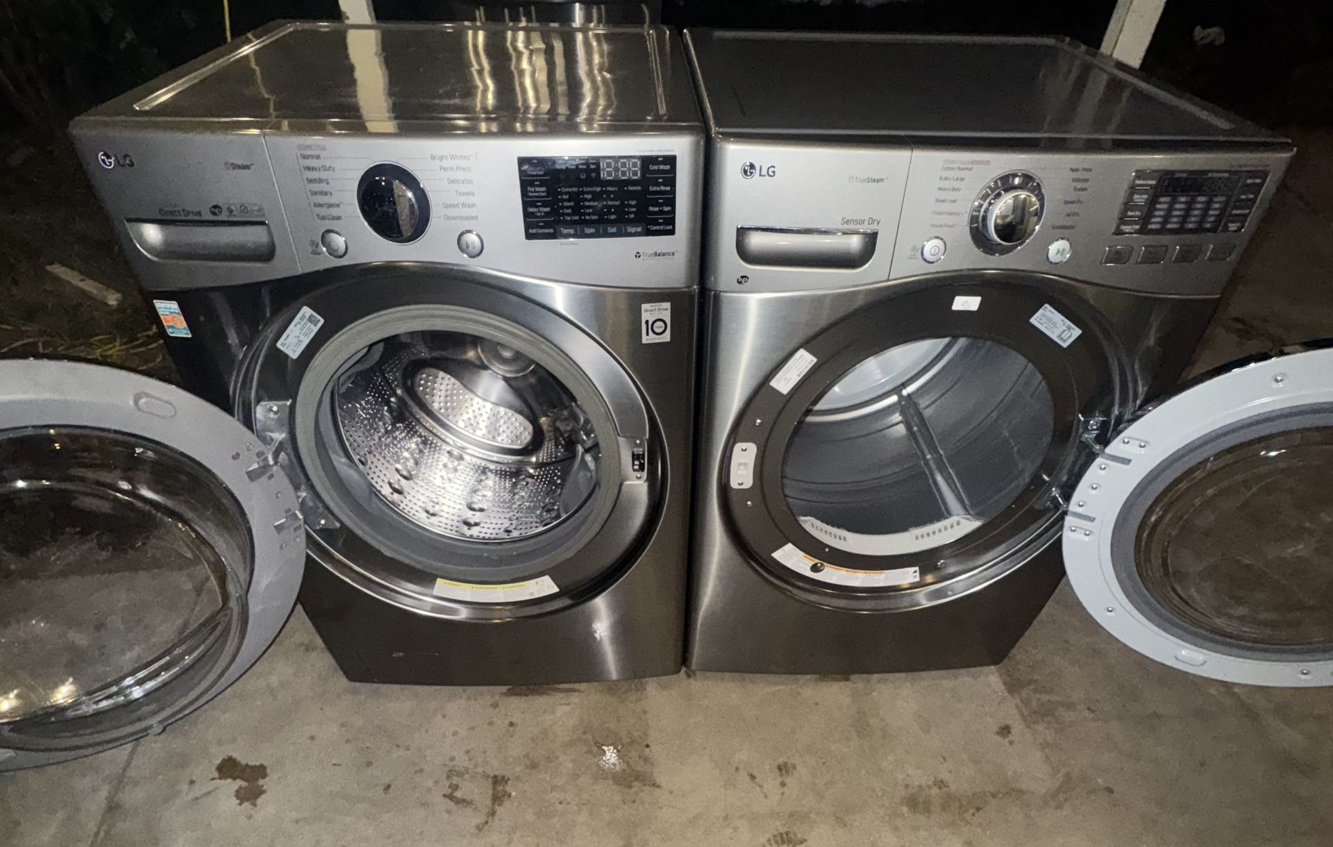 LG Washer & Gas Dryer