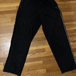 Nike Black Baggy Track Pants Size Large