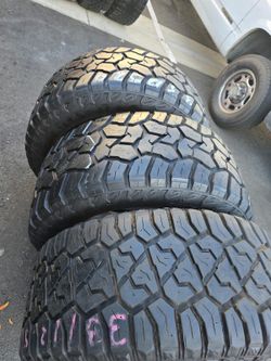 3 used tires Lt33x12.50r20 Atlander Roverclaw MT like 90% tread on $250.00