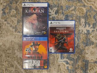 Ps5 & ps4 games