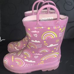 Lily & Dan Girls Rain Boots