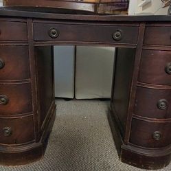 Sligh-Lowry Furniture Company (Nov. 18 1949) Antique Cherry Wood Multi Purpose Desk