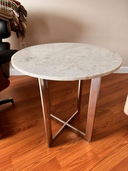 Ashley Furniture Round Marble Side table