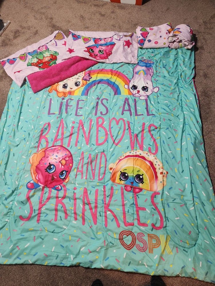 Shopkins Bed set