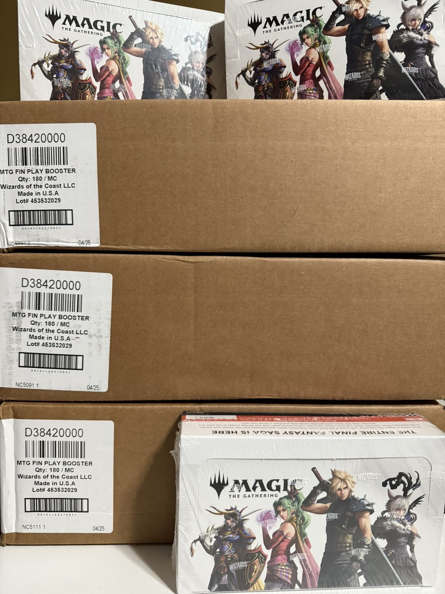 MTG Final Fantasy Play Boosters