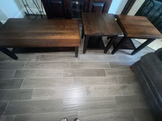 Coffee and End Table set Amish Made