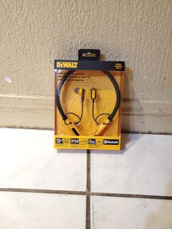 Dewalt Jobsite Pro Wireless Earphones Bluetooth 