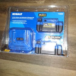 Kobalt Ext. Run 24 V With Charger