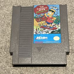 The Simpsons Bart vs The Space Mutants NES Nintendo Entertainment System Tested