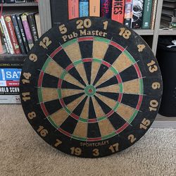 Vintage Pub Master cork dart board