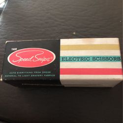 Speed Snips Vintage Electric Scissor 