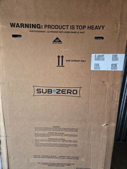 Sub-Zero 48" Stainless Steel Built-In Side-by-Side Refrigerator Column New