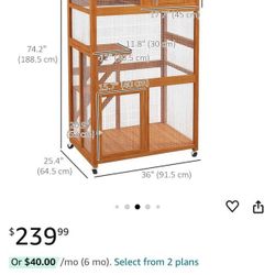 Fully Assembled Pet enclosure