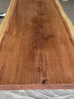 9’ Red Cedar Finished Plank