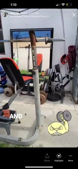 Gym Equipment For Sale! Must Sell