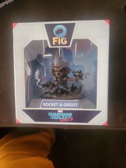 QFig Rocket And Groot Action Figure