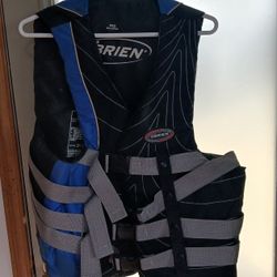 OBRIEN 4-BELT PRO LIFE JACKET SIZE XX-LARGE