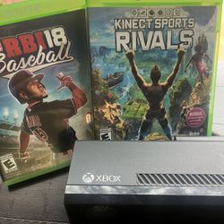 Xbox One Kinect With Two Games