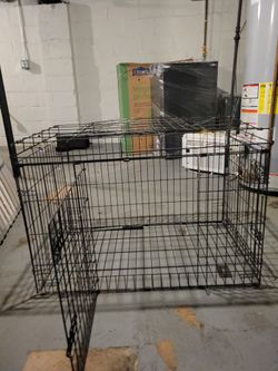 Retriever 2-Door Metal Wire Pet Crate