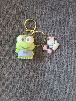 Sanrio Keychain- KEROPPI with Charms