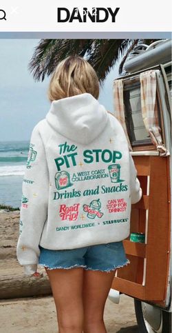 Dandy Worldwide Starbucks Pit Stop Limited Edition Hoodie