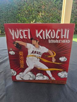Yusei kikuchi bobblehead new in the box