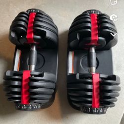 Adjustable Dumbbells 52/5 Pounds 