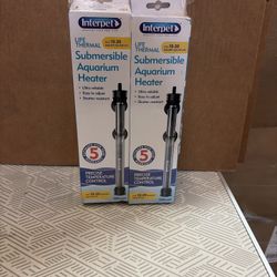 Interpet Life Thermal Submersible Aquarium Heater For 10-20 gallon Aquariums X 4