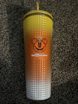2024 Disney World Mickey Mouse Halloween Candy Corn Starbucks Tumbler with Straw
