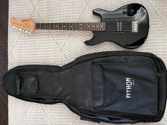 Python Electric Guitar with Gig Bag