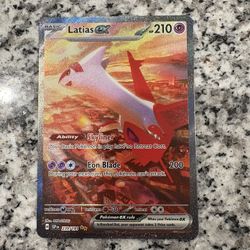 Latias EX 239/191 Pokémon S&V Surging Sparks Chase Card
