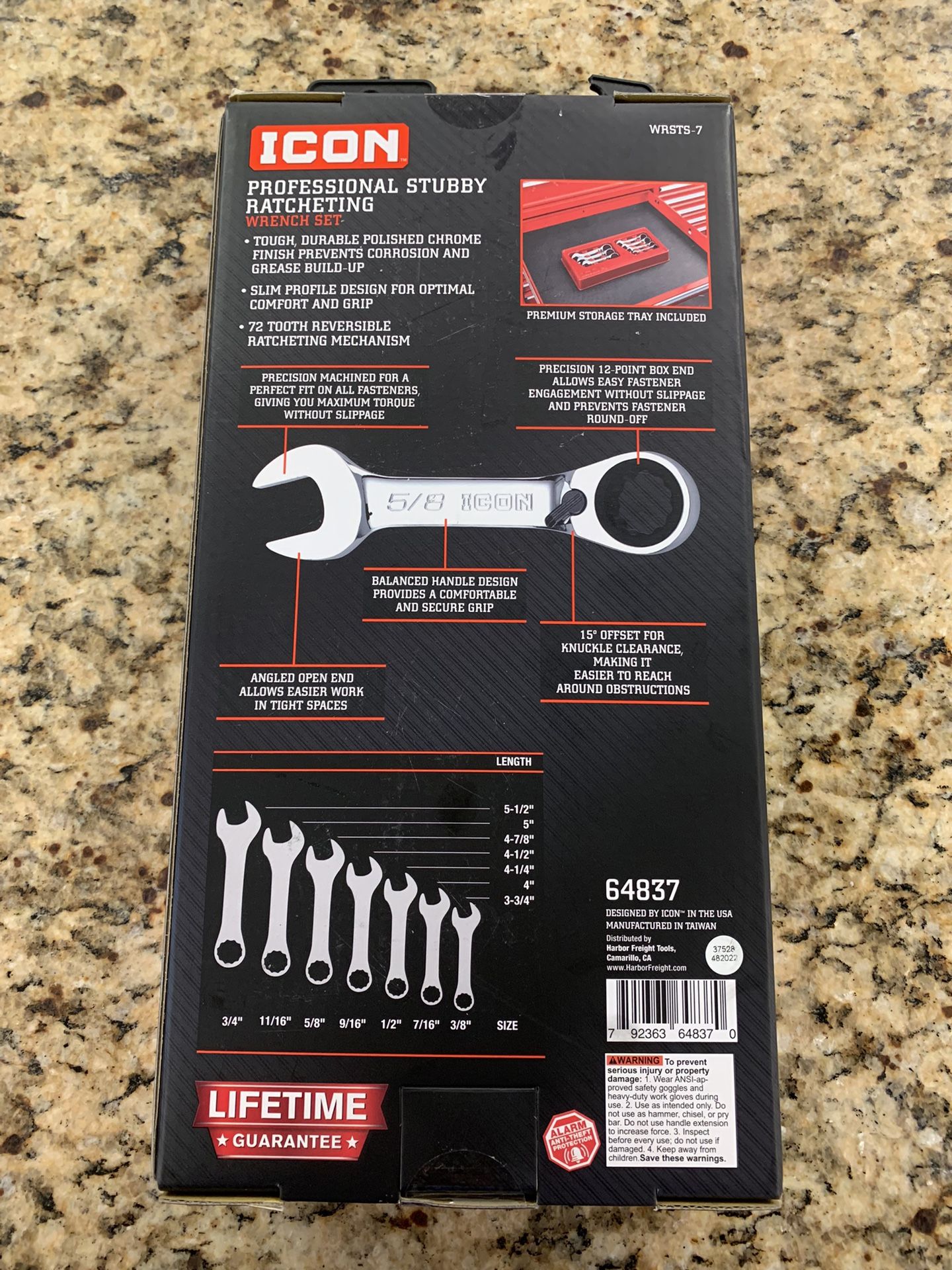 Icon 7pc SAE Stubby Ratcheting Wrench Set 21947 for Sale in Glendale, AZ OfferUp