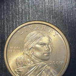 2000 P Gold Dollar 