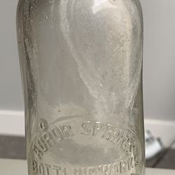 Blob Top Bottle Auror Springs Meriden Conn.