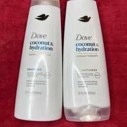 PENDING Dove Coconut Hydration Shampoo And Conditioner Set