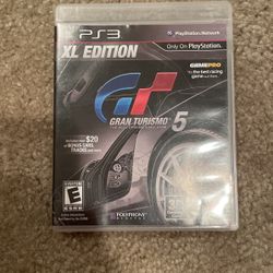 Grand Turismo 5 XL Edition PS3 Game