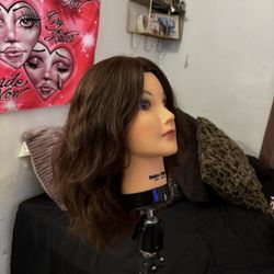 Human Hair Practice Doll