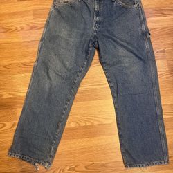 Blue Dickies Carpenter Jeans 38x32