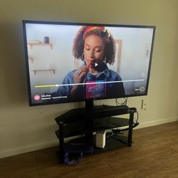 Samsung Tv and stand 