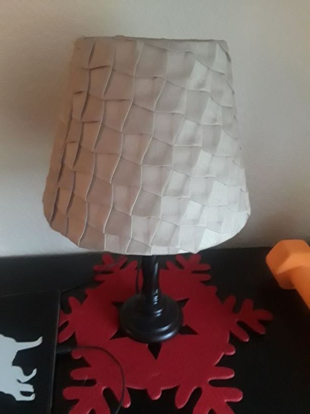 Two matching lamps