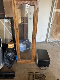 Solid Oak Cabinet