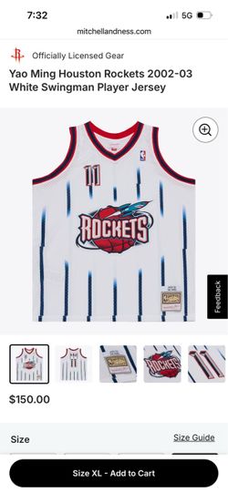 Yao Ming Houston Rockets Mitchell & Ness Swingman Jersey